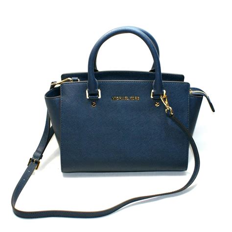 michael kors navy blue shoulder bag|michael kors suede shoulder bag.